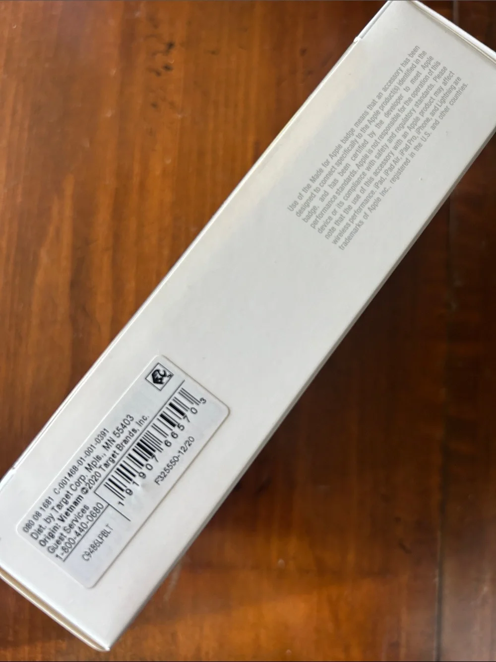 heyday Charcoal Gray Braided Lightning to USB-C Cable 6 foot long New!
